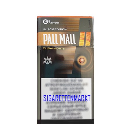 Pall Mall Dubai Nights sigaretten - Gratis verzending. Goedkope Nederland Store.